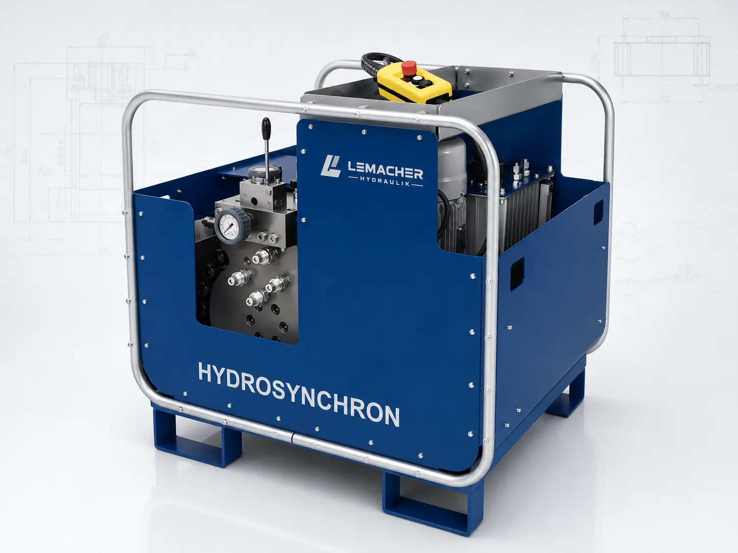 HYDROSYNCHRON® HSS – Engineering-Visualisierung